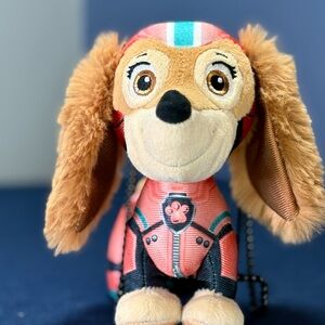 Paw Patrol Liberty Plush Dog Toy in Pink and Tan